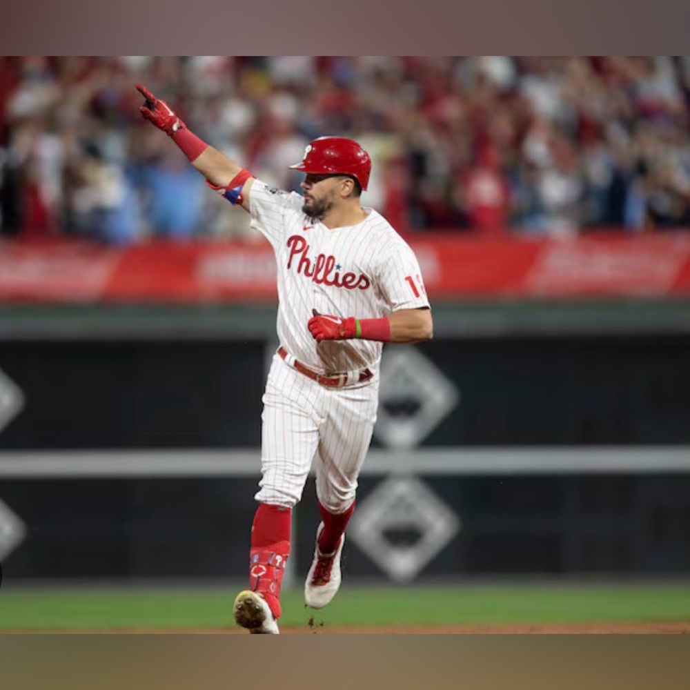 Nike Authentic Philadelphia Phillies Kyle Schwarber #12 MLB Jersey Men’s Sz: XL - Picture 2 of 9